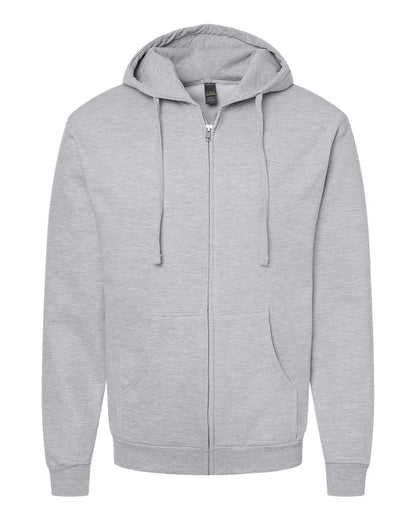 Tultex Full-Zip Hooded Sweatshirt