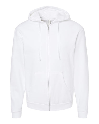 Tultex Full-Zip Hooded Sweatshirt