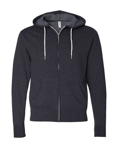 Independent Trading Co. Lightweight Full-Zip Hooded Sweatshirt