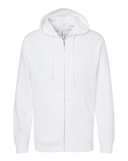 Independent Trading Co. Midweight Full-Zip Hooded Sweatshirt