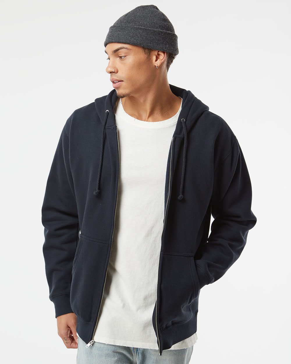 Independent Trading Co. Heavyweight Full-Zip Hooded Sweatshirt