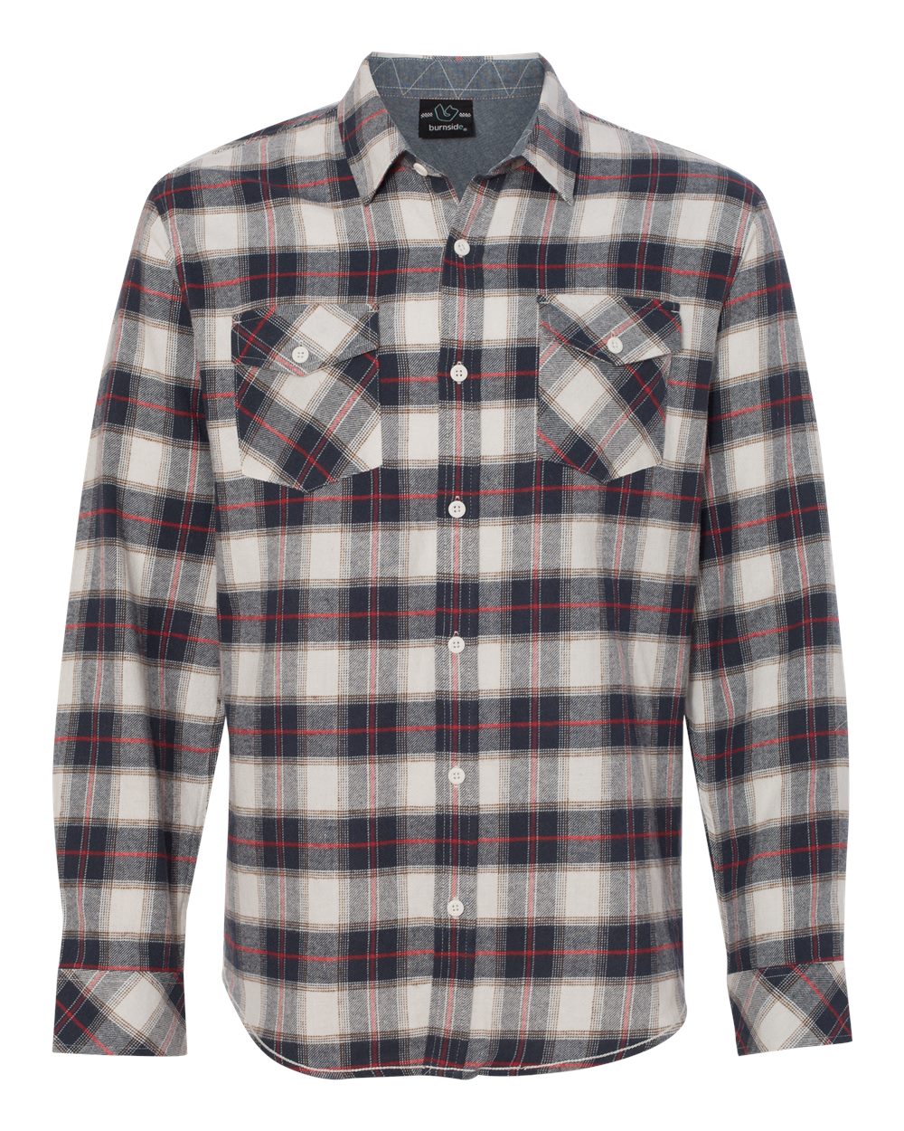 Burnside Men's Plaid Flannel Shirt