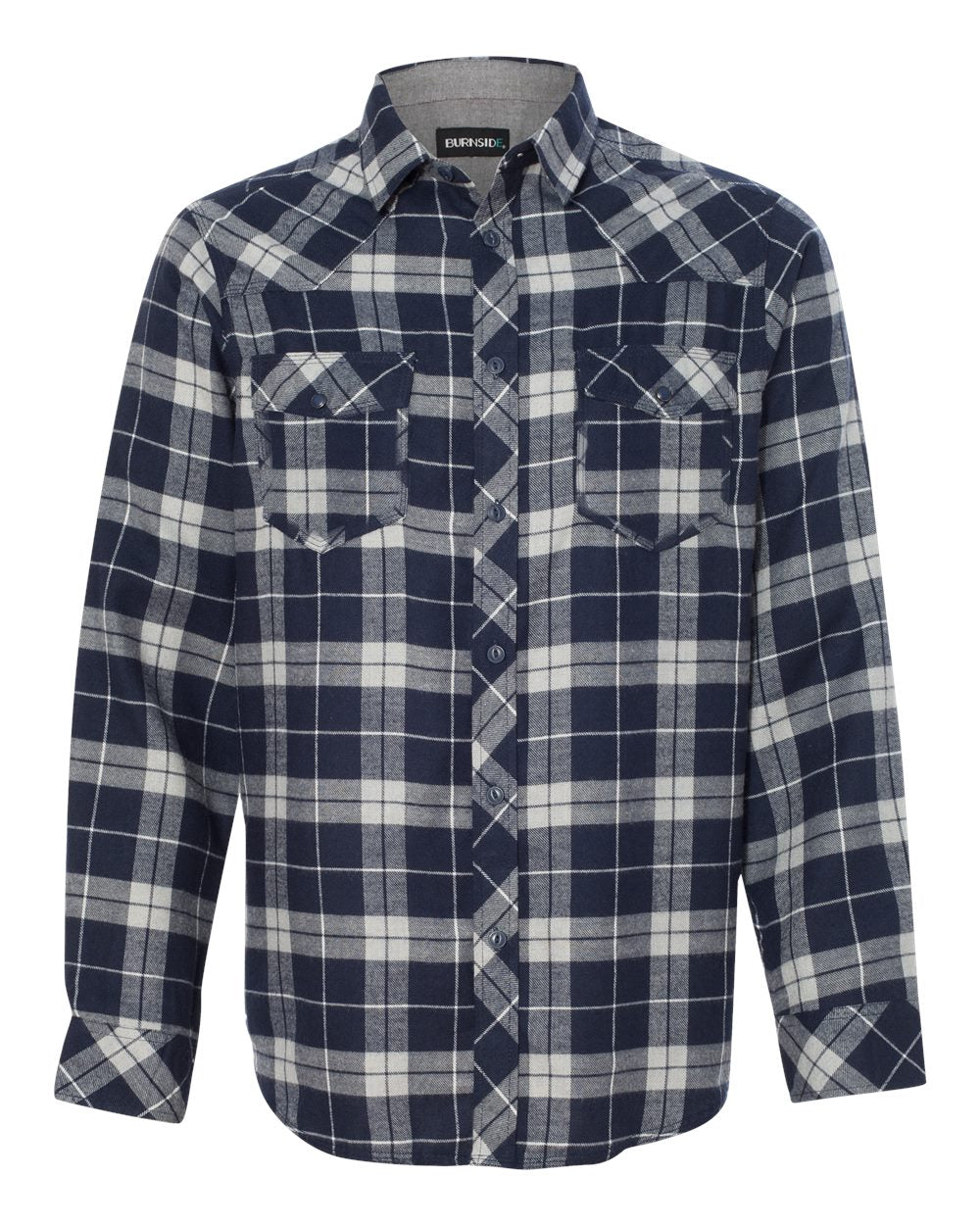 Burnside Men's Plaid Flannel Shirt