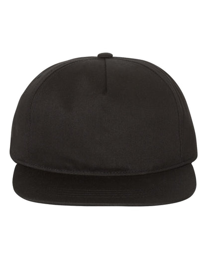 YP Classics Lightly-Structured Five-Panel Snapback Cap