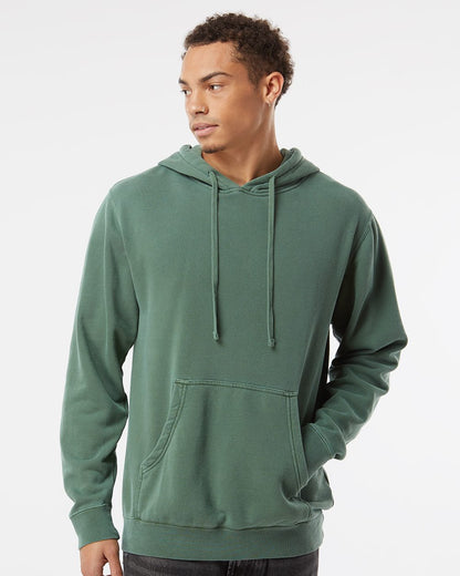 Independent Trading Co. Midweight Pigment-Dyed Hooded Sweatshirt