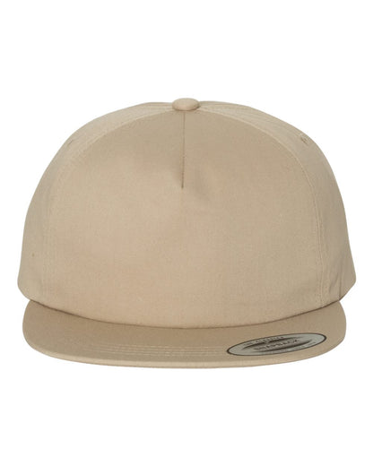 YP Classics Lightly-Structured Five-Panel Snapback Cap