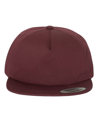 YP Classics Lightly-Structured Five-Panel Snapback Cap