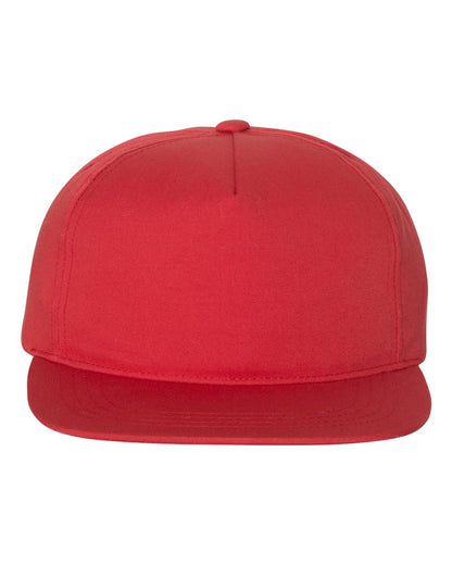 YP Classics Lightly-Structured Five-Panel Snapback Cap