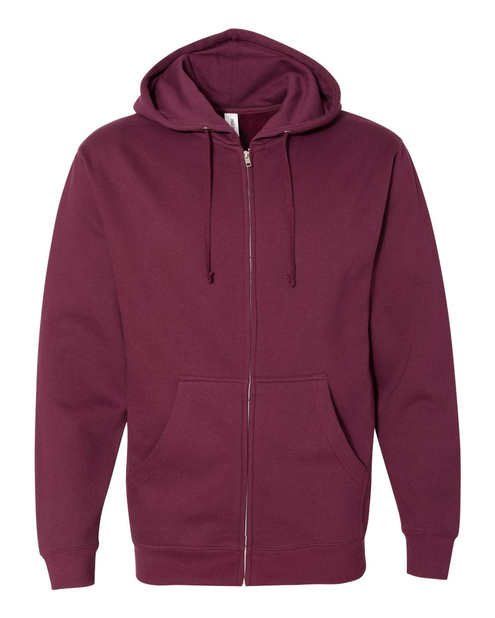 Independent Trading Co. Midweight Full-Zip Hooded Sweatshirt