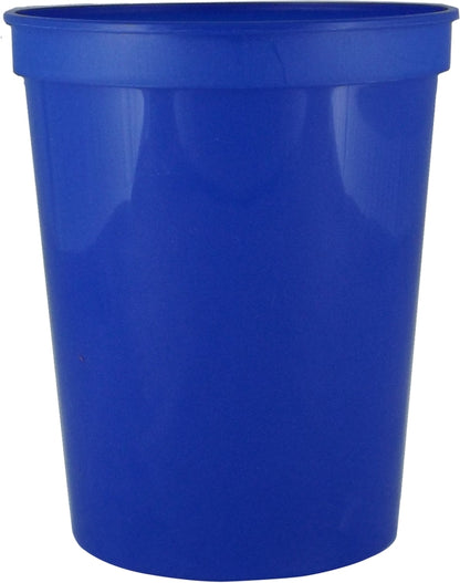 16 oz. Smooth Wall Plastic Stadium Cup