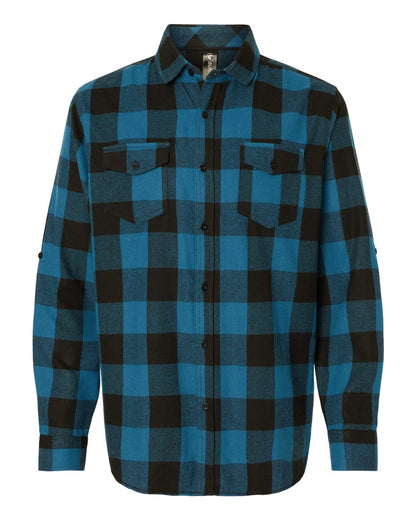 Burnside Men's Plaid Flannel Shirt