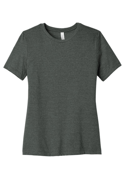 Bella + Canvas Women’s Relaxed Fit Heather CVC Tee