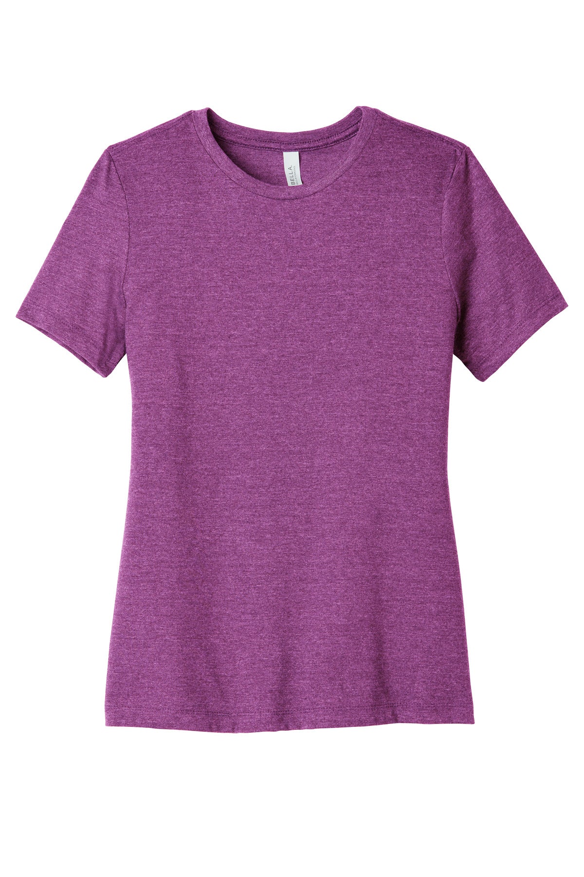 Bella + Canvas Women’s Relaxed Fit Heather CVC Tee