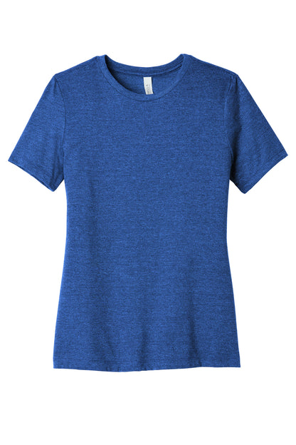 Bella + Canvas Women’s Relaxed Fit Heather CVC Tee