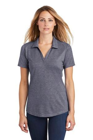 Sport-Tek Ladies PosiCharge Tri-Blend Wicking Polo