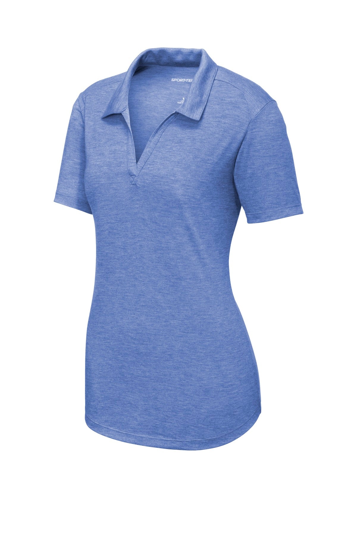 Sport-Tek Ladies PosiCharge Tri-Blend Wicking Polo