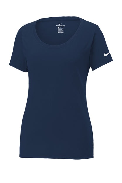 Nike Ladies Dri-FIT Cotton/Poly Scoop Neck Tee