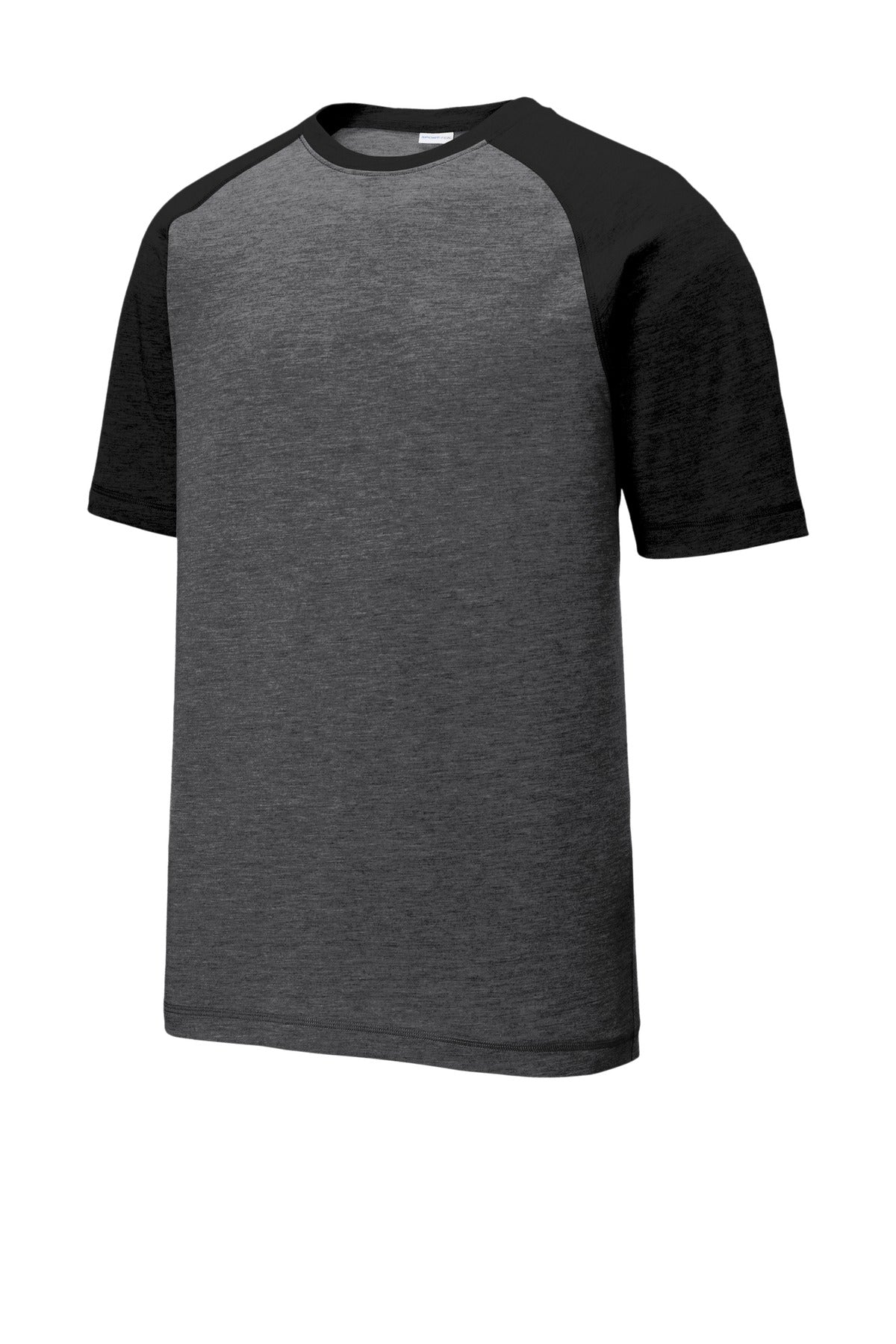 Sport-Tek PosiCharge Tri-Blend Wicking Raglan Tee